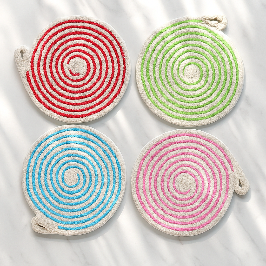 Spiral Rope Coaster Set