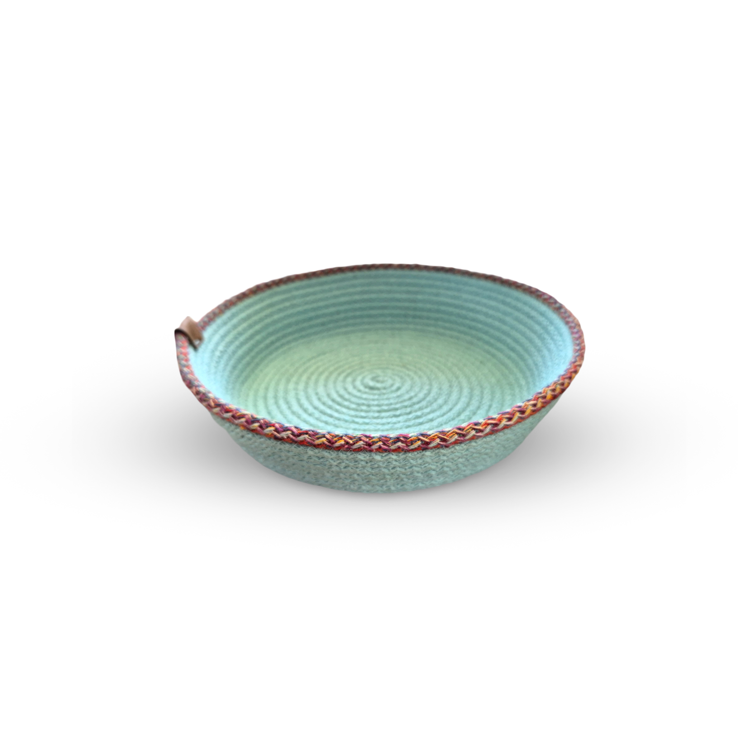 Mint Pink Cotton Rope Basket