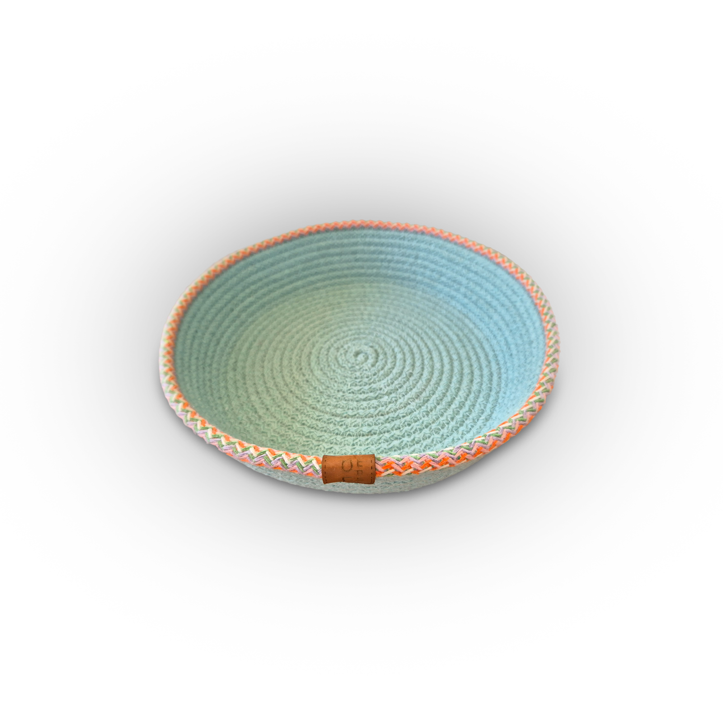Mint Colorful Cotton Rope Basket