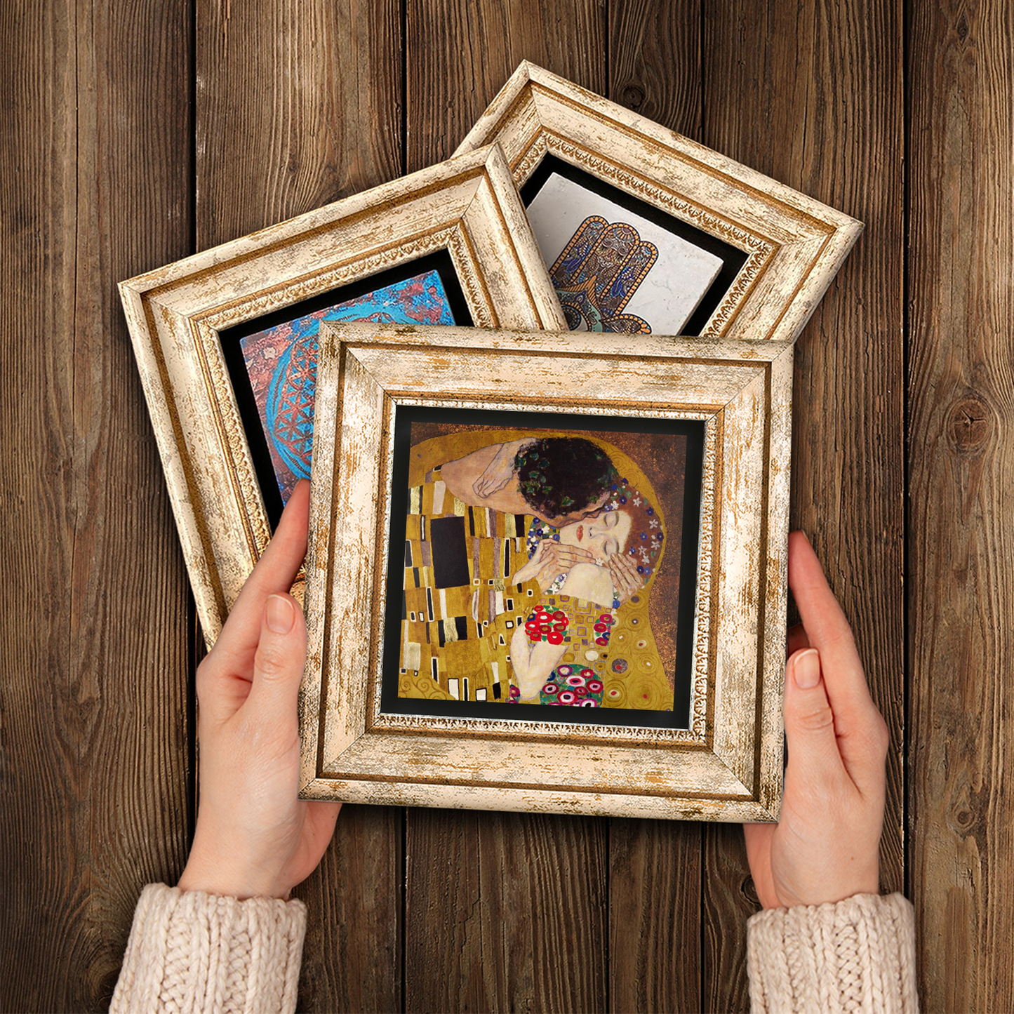 Gustav Klimt Vintage Trio