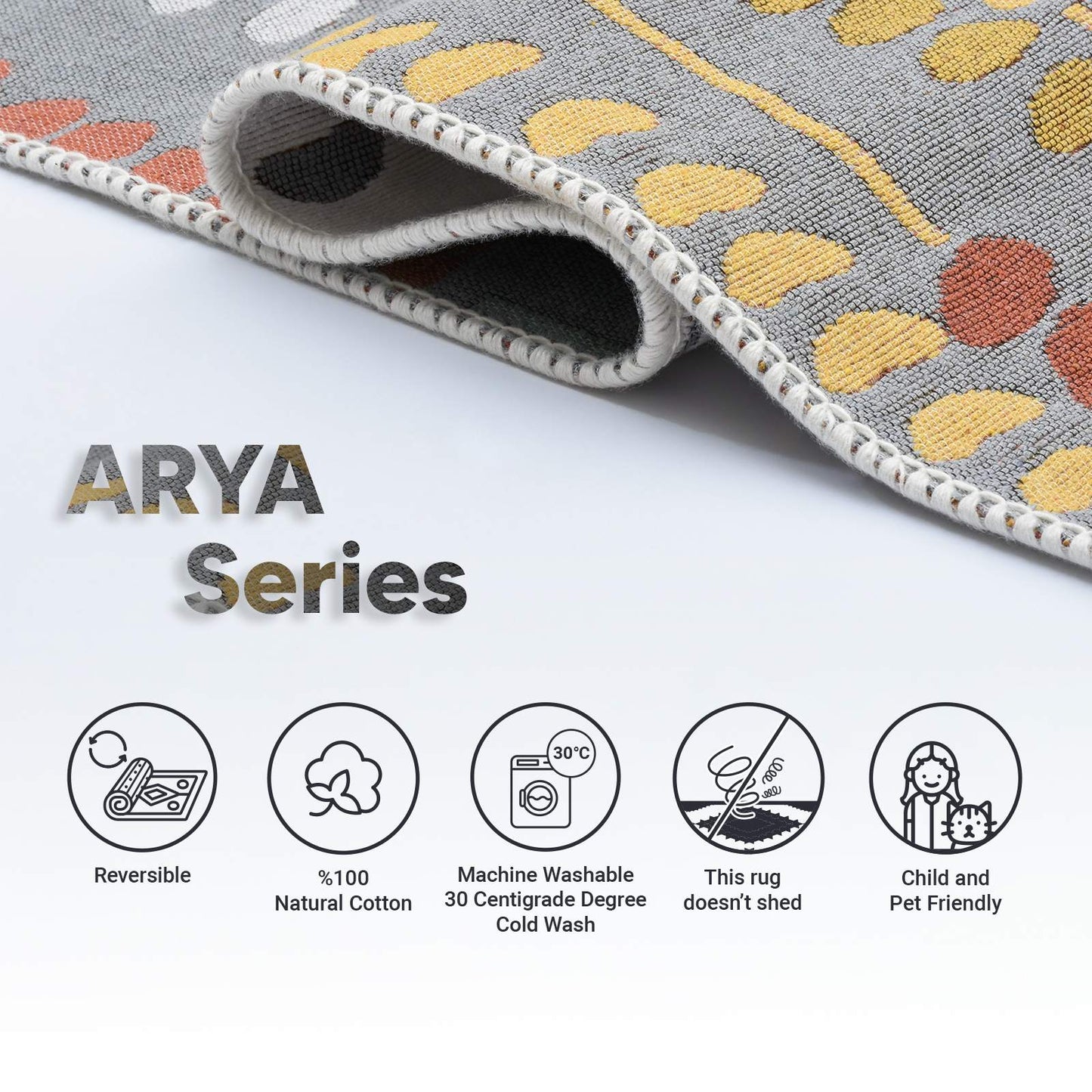 Arya Red Vivid Rug - Carpet Details | Artistry Home