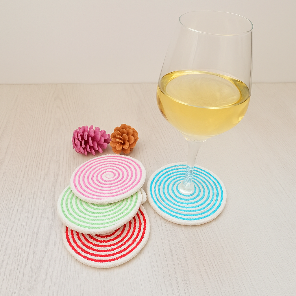 Spiral Rope Coaster Set