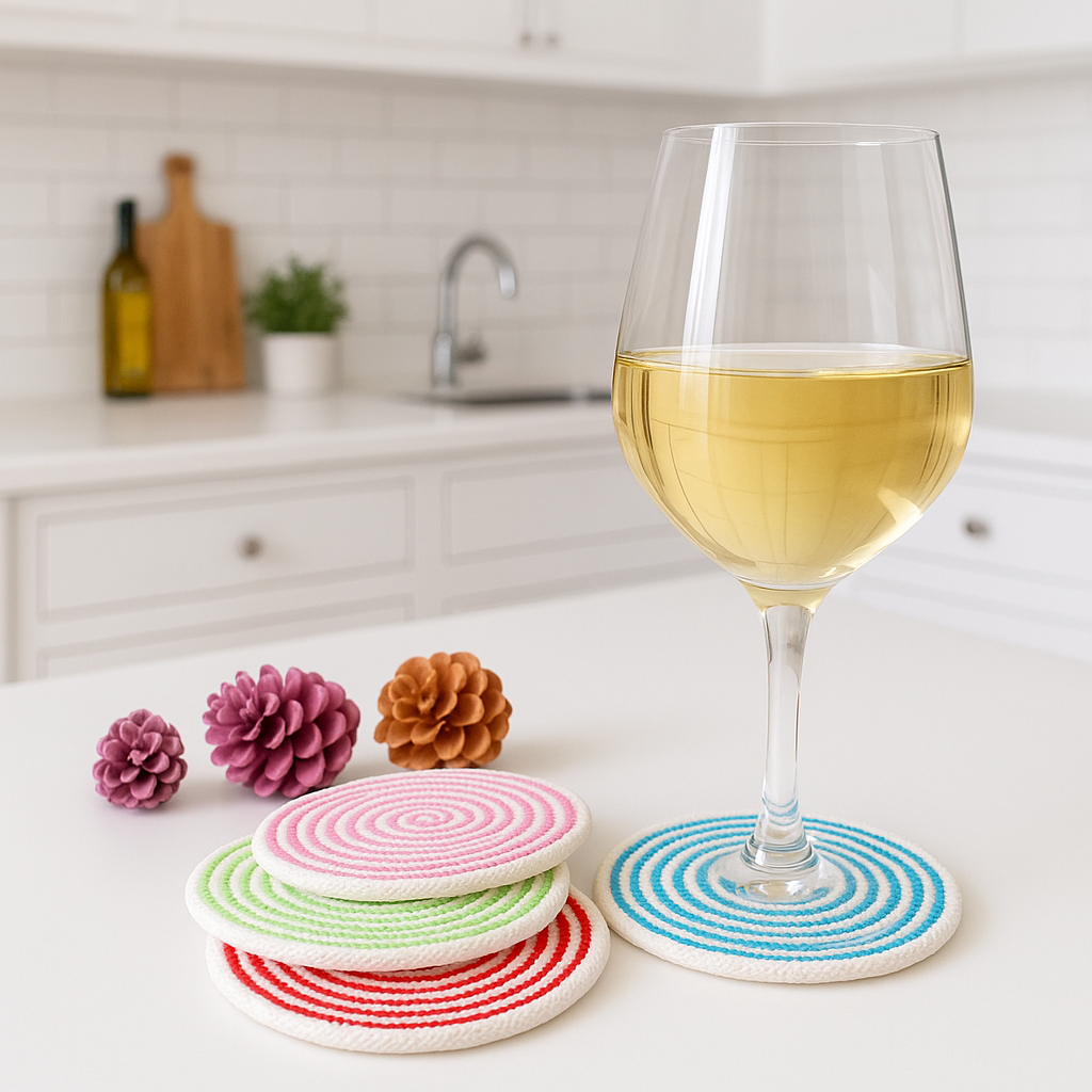 Spiral Rope Coaster Set