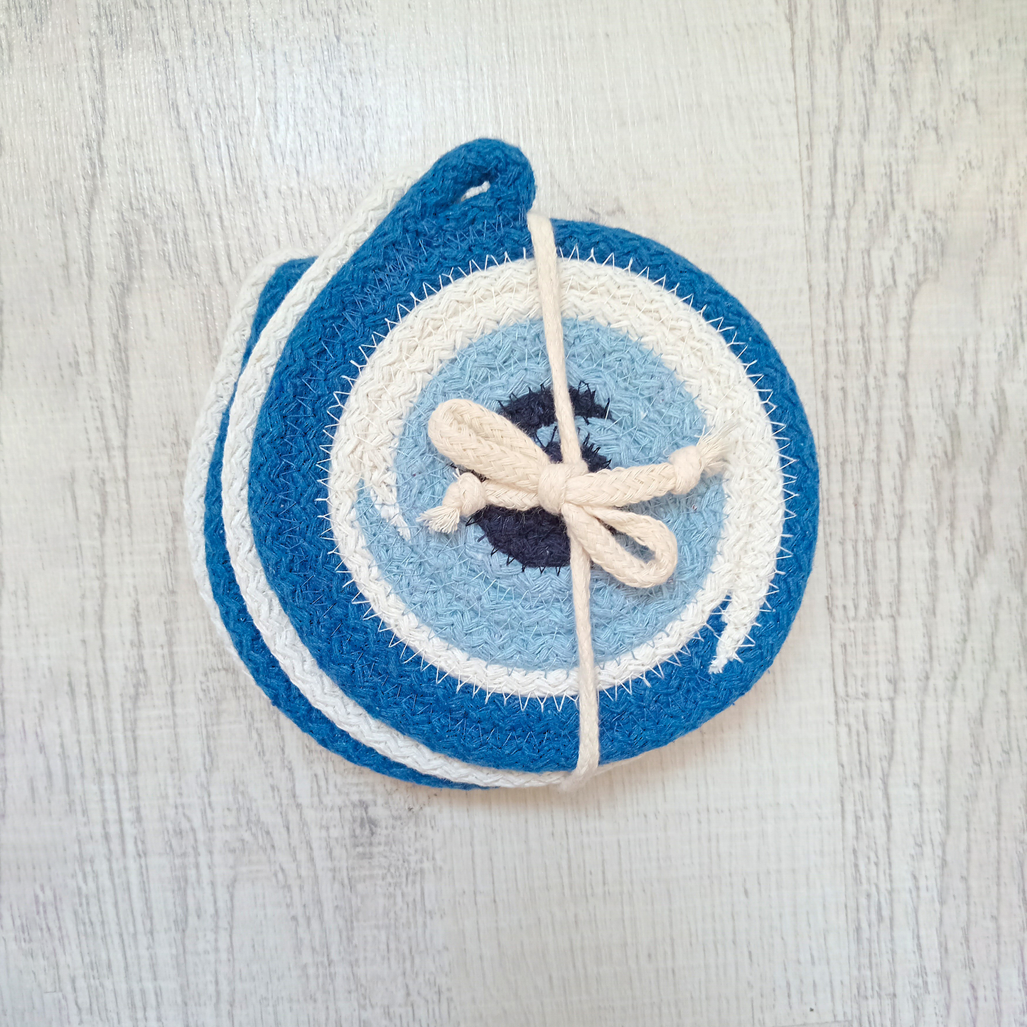 Evil Eye Rope Coaster Set