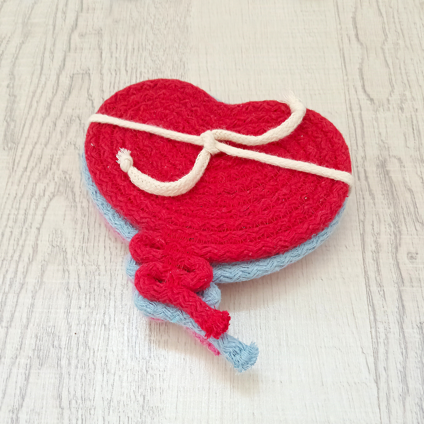 Heart Balloon Rope Coaster Set
