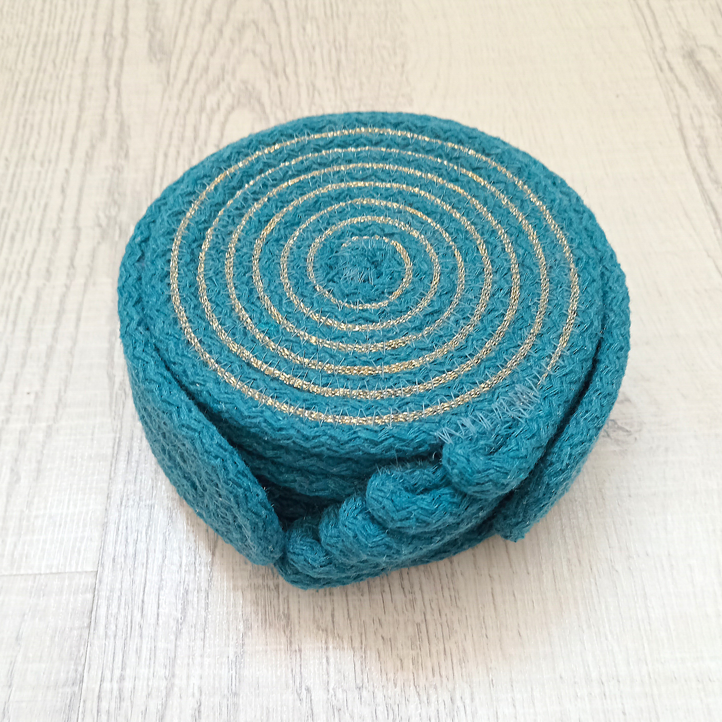 Teal Rope Coaster Set