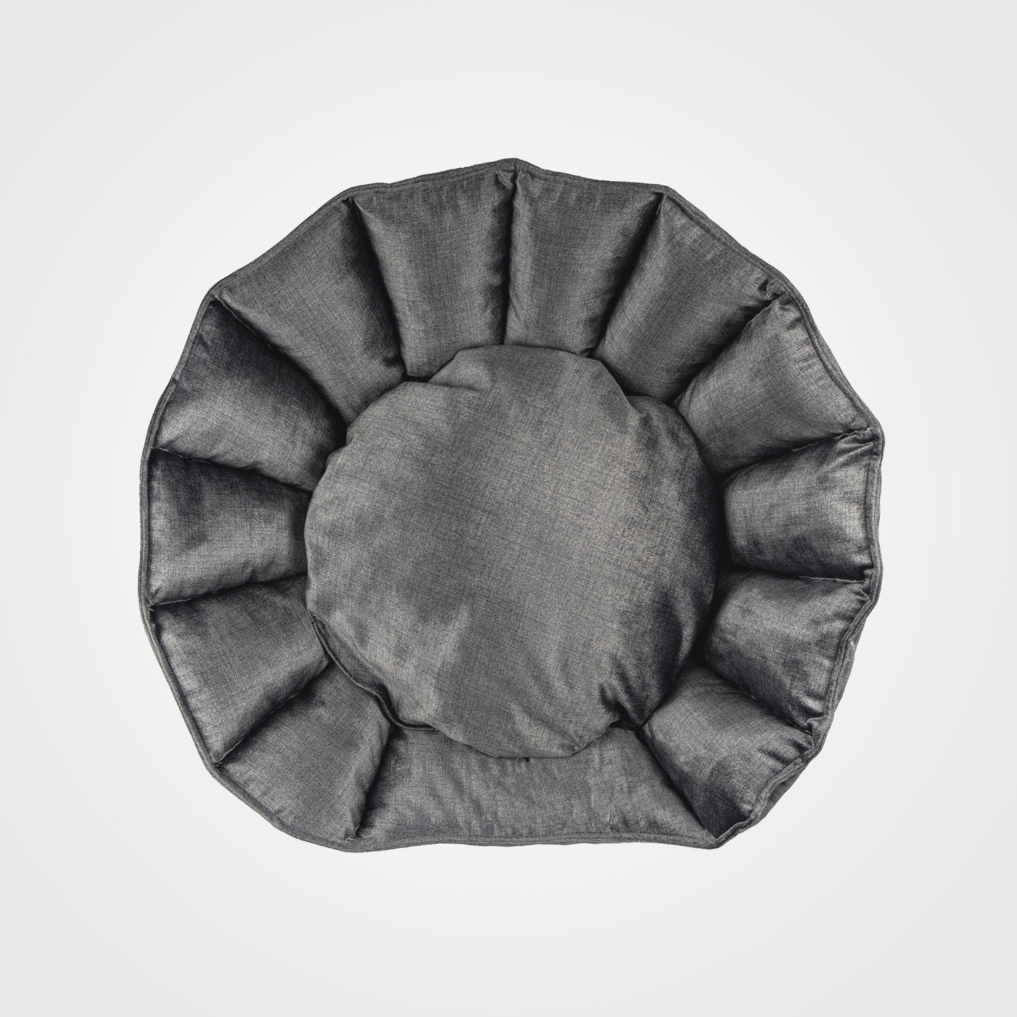 Oyster Pet Bed Light Grey