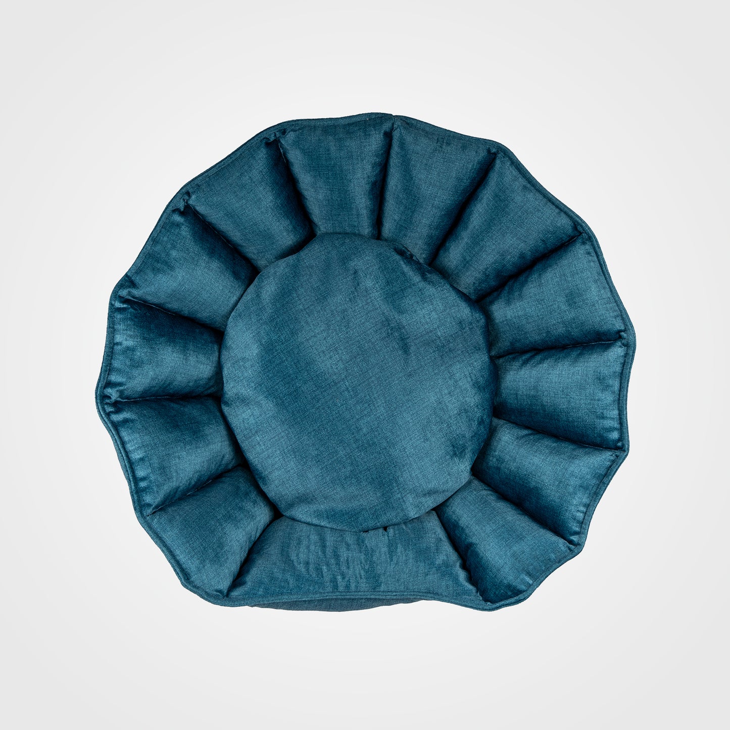 Oyster Pet Bed Blue