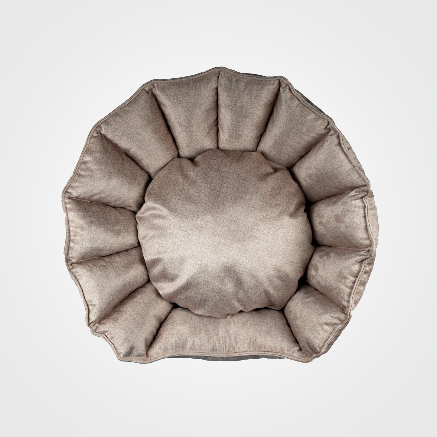 Oyster Pet Bed Beige