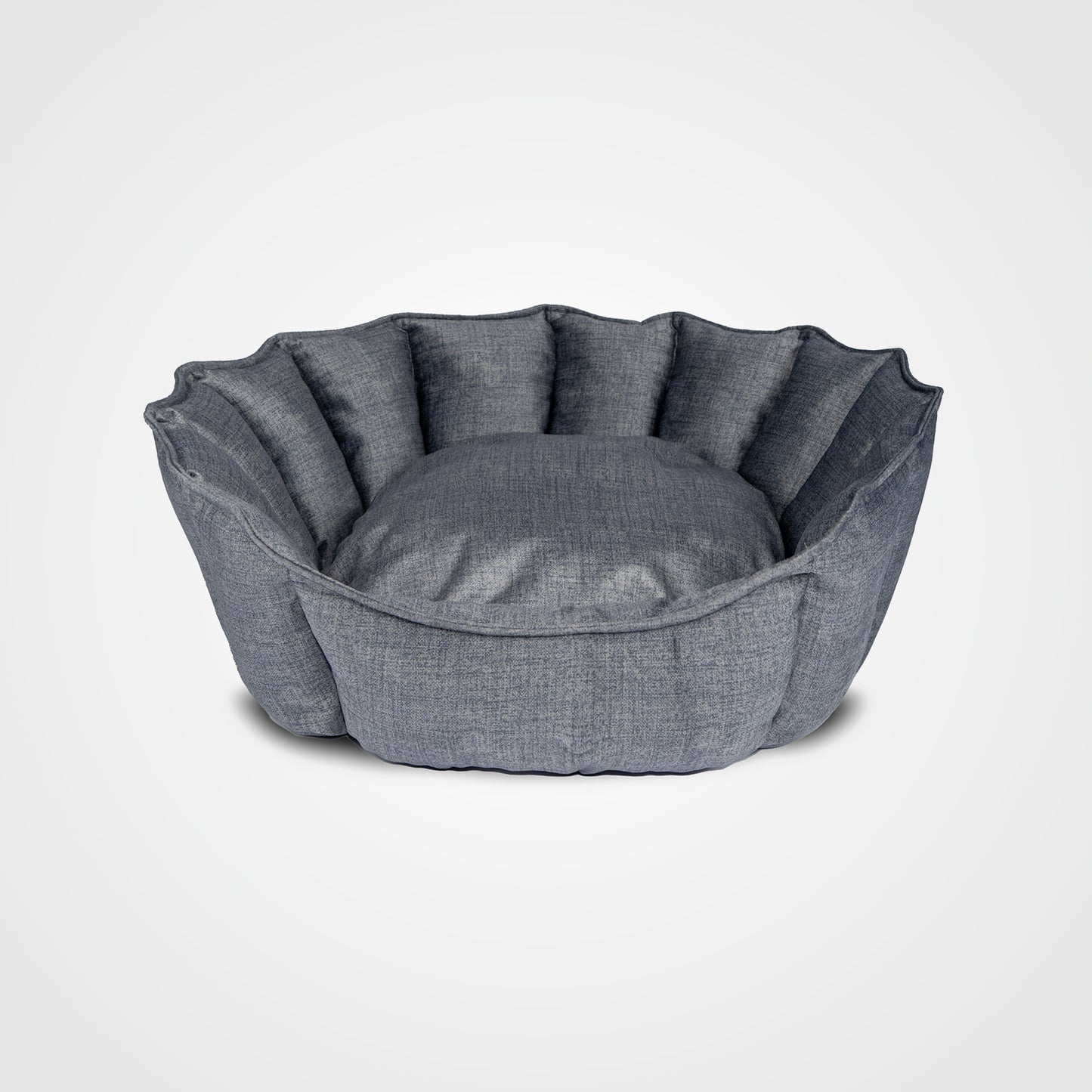 Oyster Pet Bed Light Grey