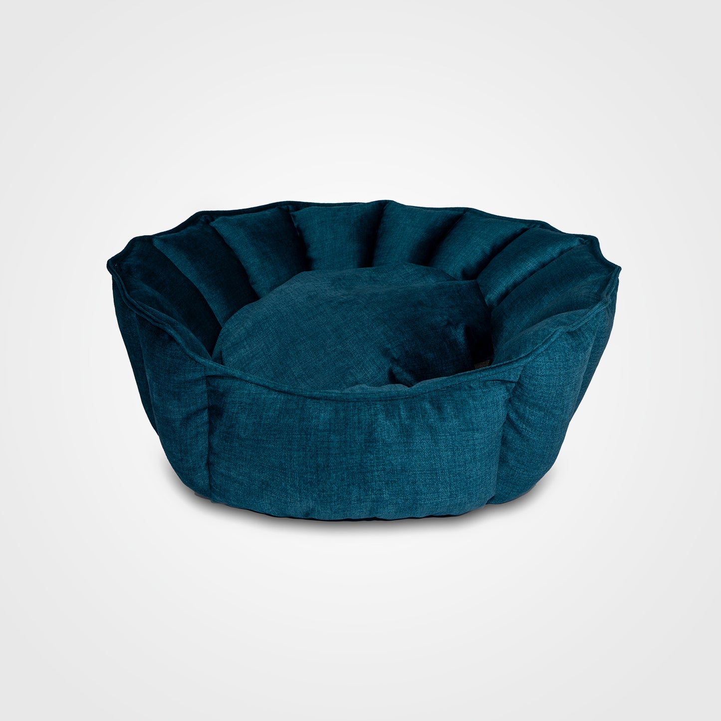 Oyster Pet Bed Blue