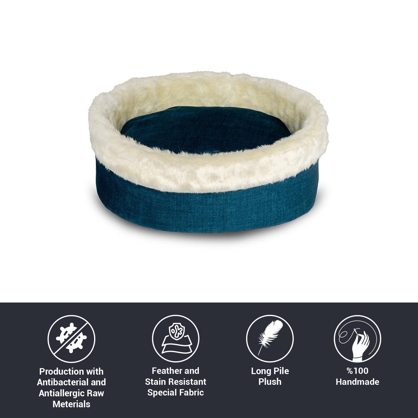 Cozy Sponge Plush Blue
