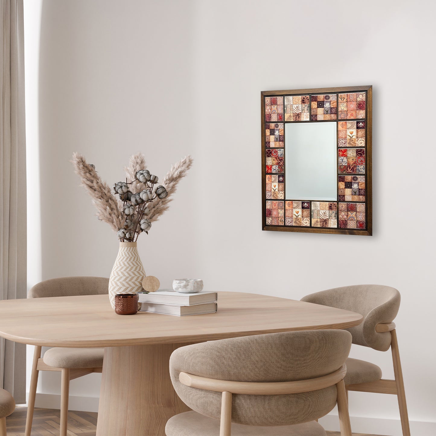 Anatolian Mosaic Mirror 45 × 55 cm