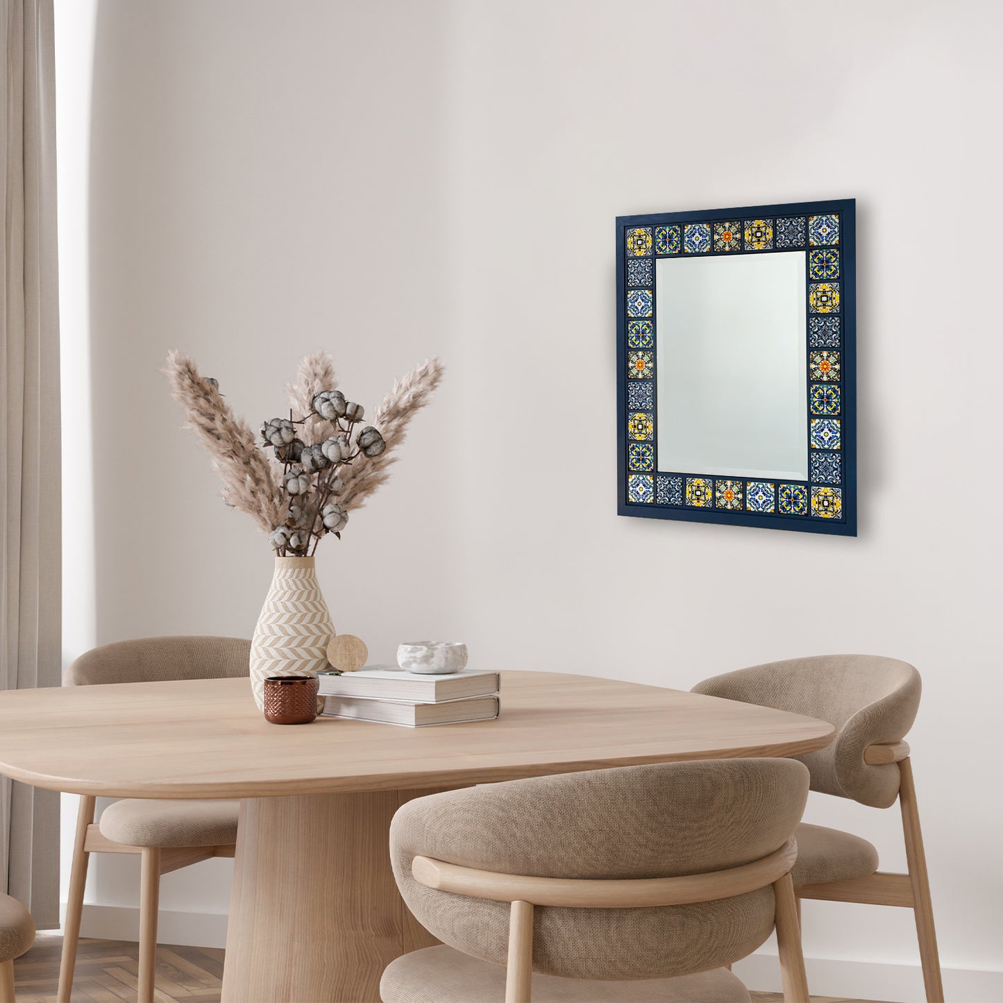 Anatolian Tile Mirror 41 × 51 cm