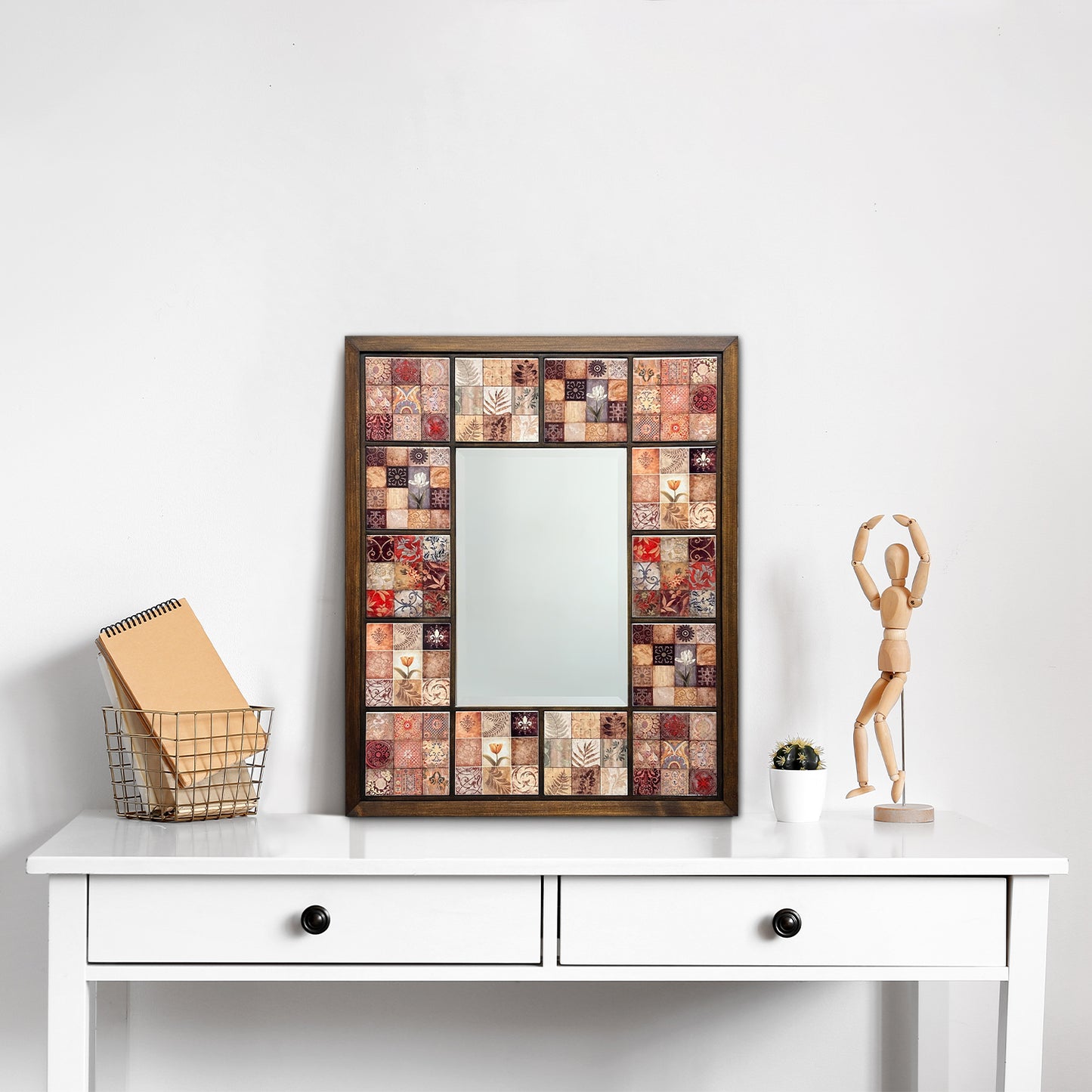 Anatolian Mosaic Mirror 45 × 55 cm