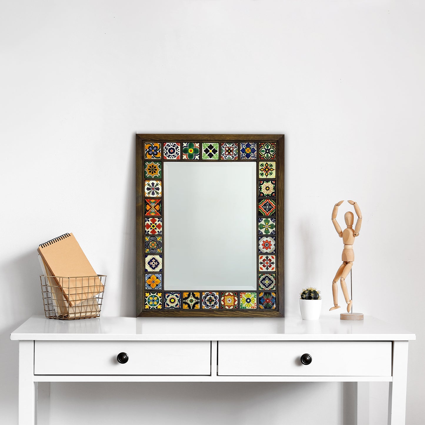Mediterranean Mosaic Mirror 51X41 cm