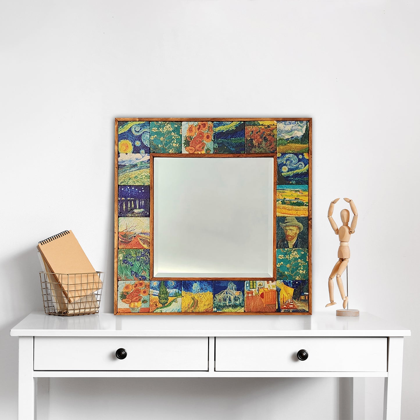 Van Gogh XL Mirror 62X62 cm