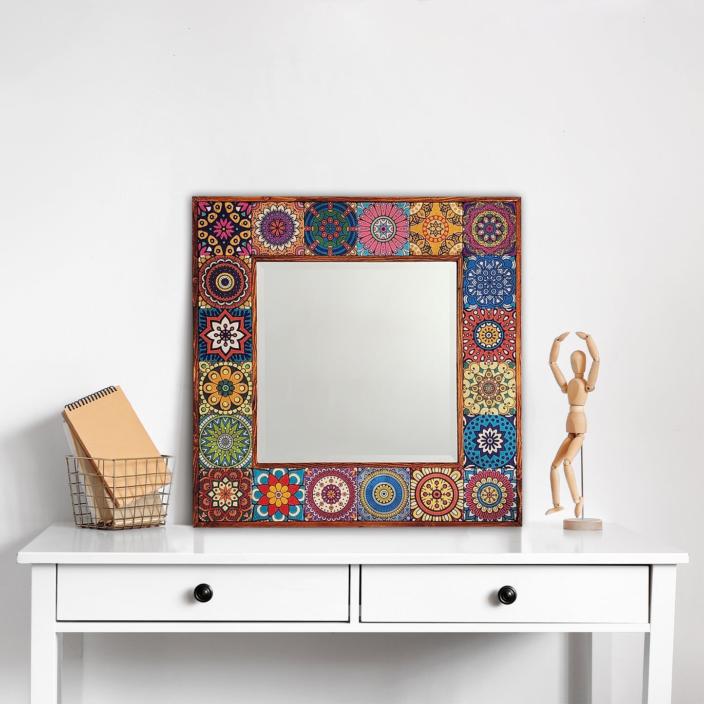 Mandala XL Mirror 62X62 cm