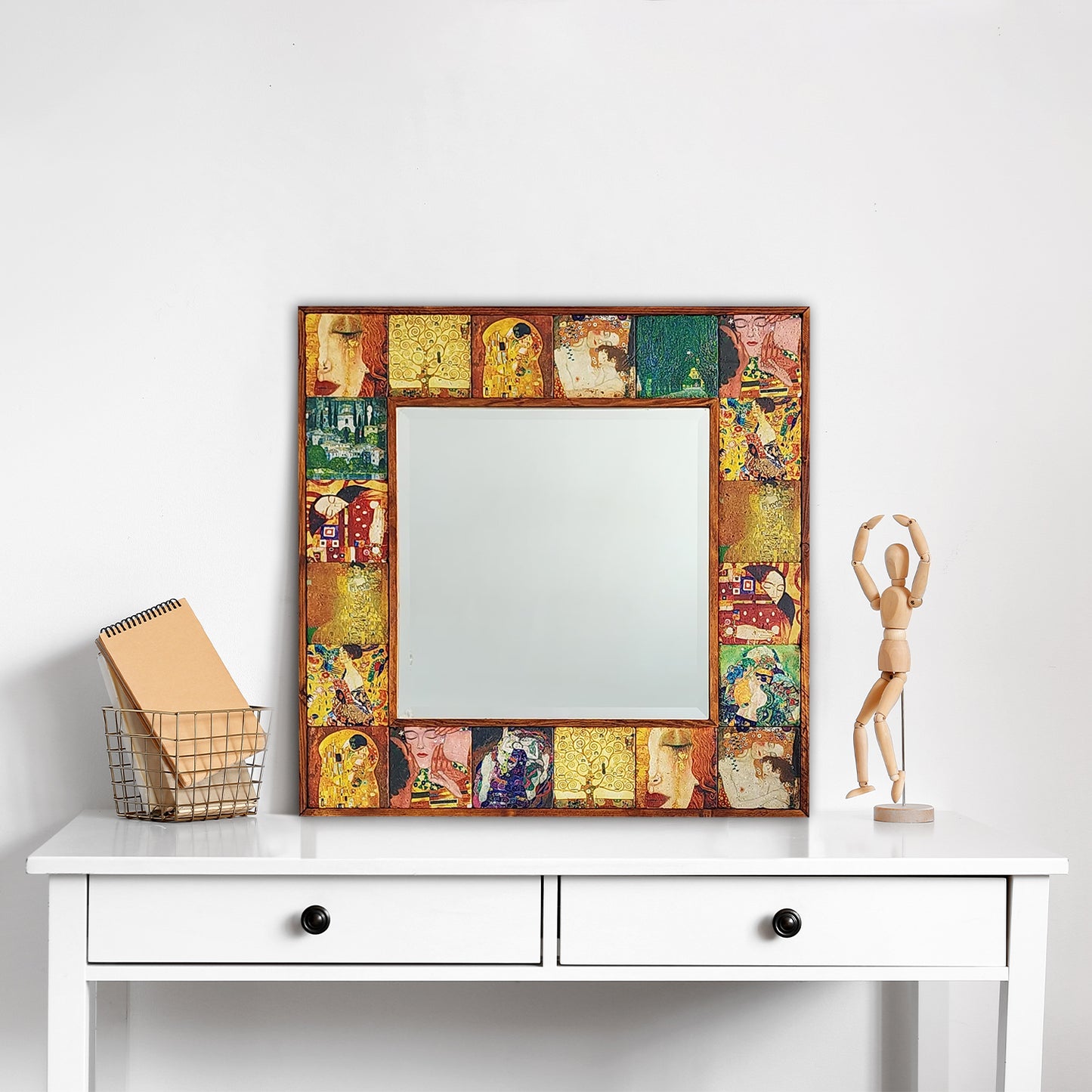 Gustav Klimt XL Mirror 62X62 cm
