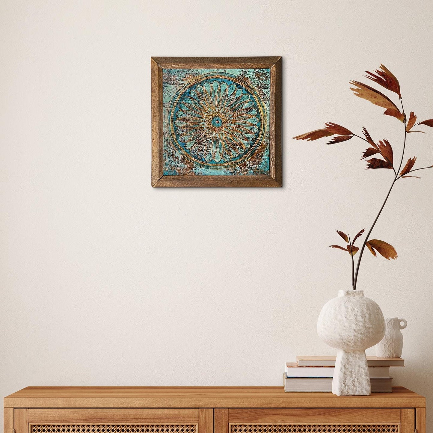 Flower Of Life Natural Stone Wall Art - Flower Of Life | Artistry Home