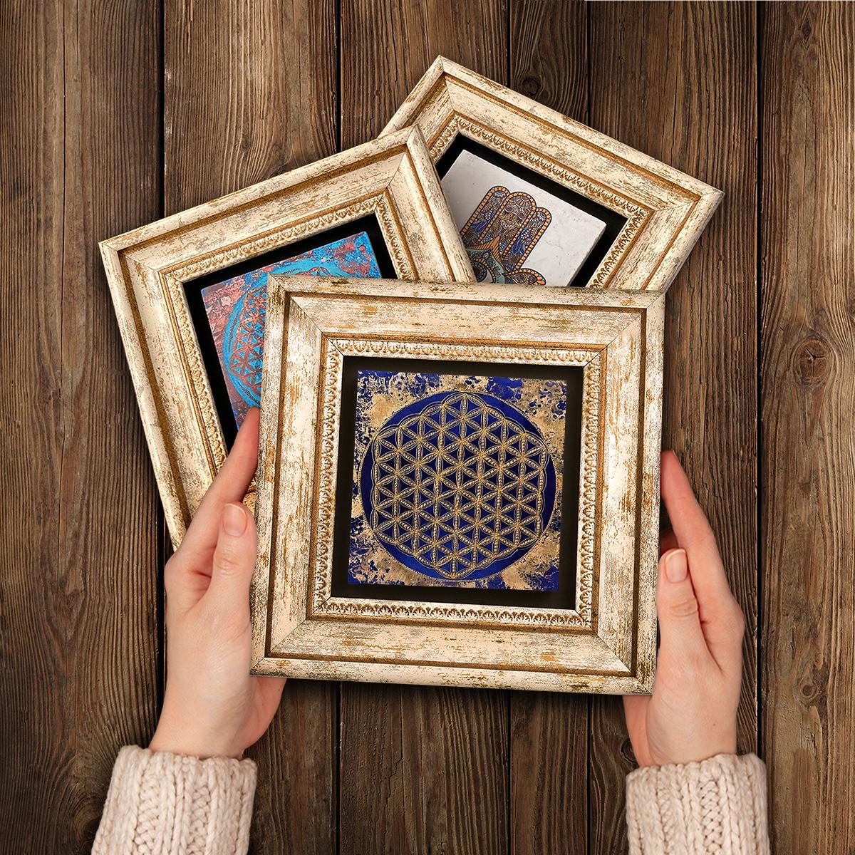 Marble Art Trio Natural Stone Wall Art - Natural Stone | Artistry Home