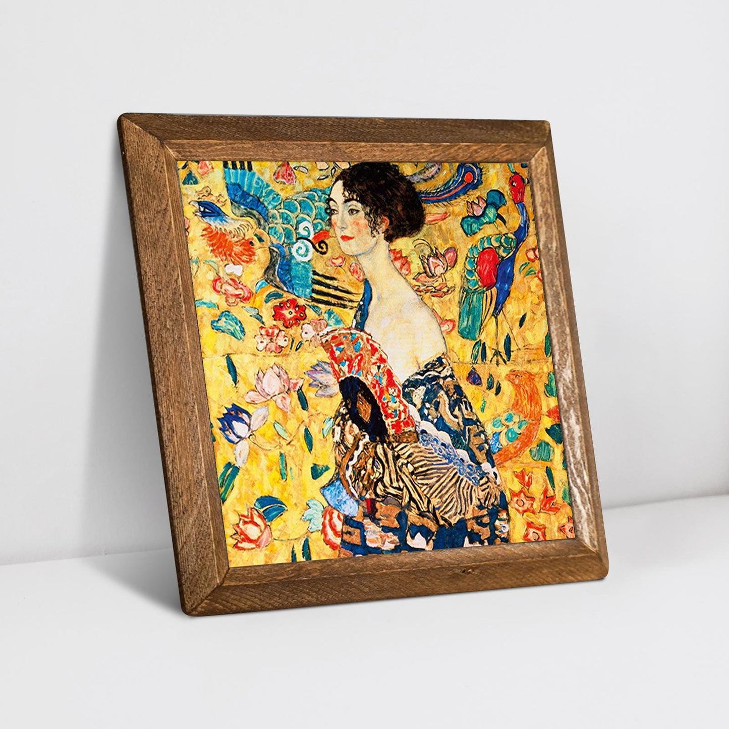 Gustav Klimt Art Lady Stone Wall Art - Nature | Artistry Home