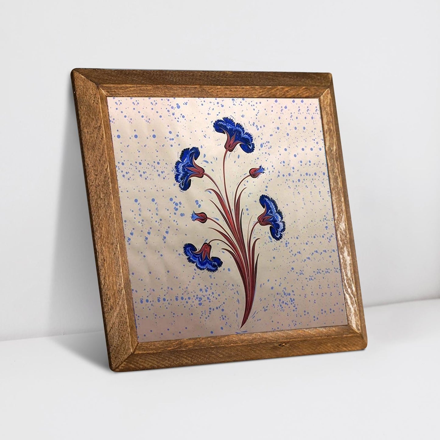 Marble Art Flower Natural Stone Wall Art - Nature | Artistry Home