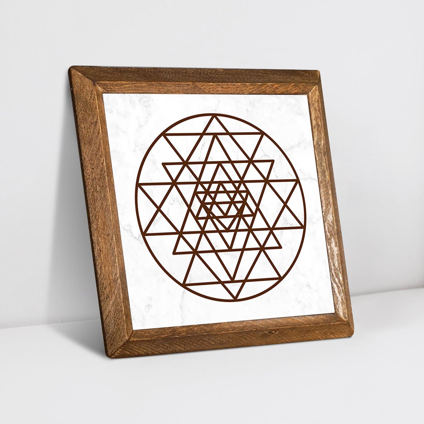 Sri Yantra Natural Stone Wall Art - Sri Yantra | Artistry Home