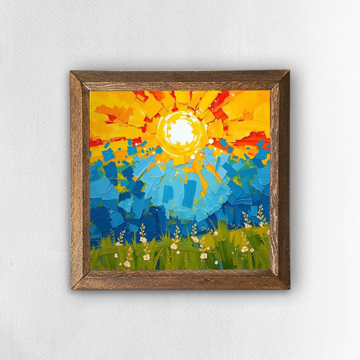 First Light Natural Stone Wall Art | Artistry Home