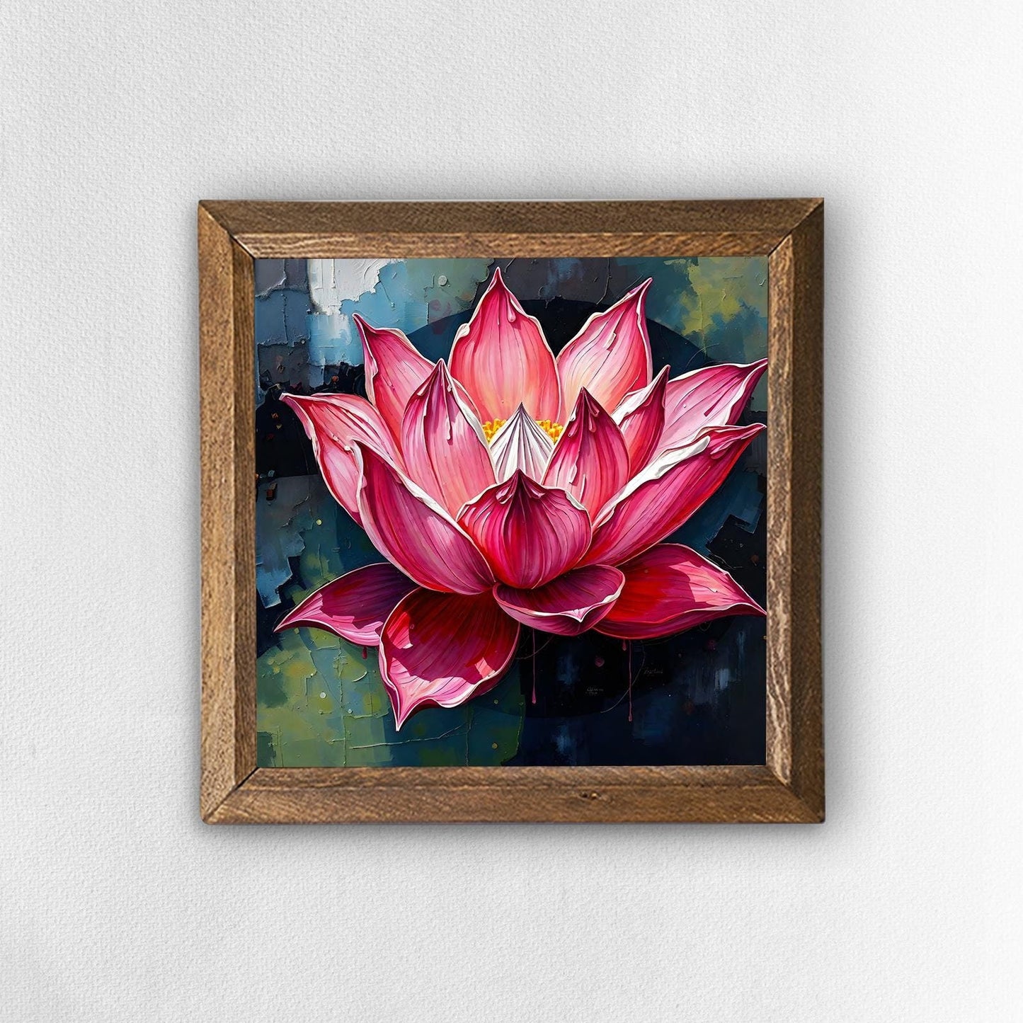 Lotus Of Light Natural Stone Wall Art | Artistry Home