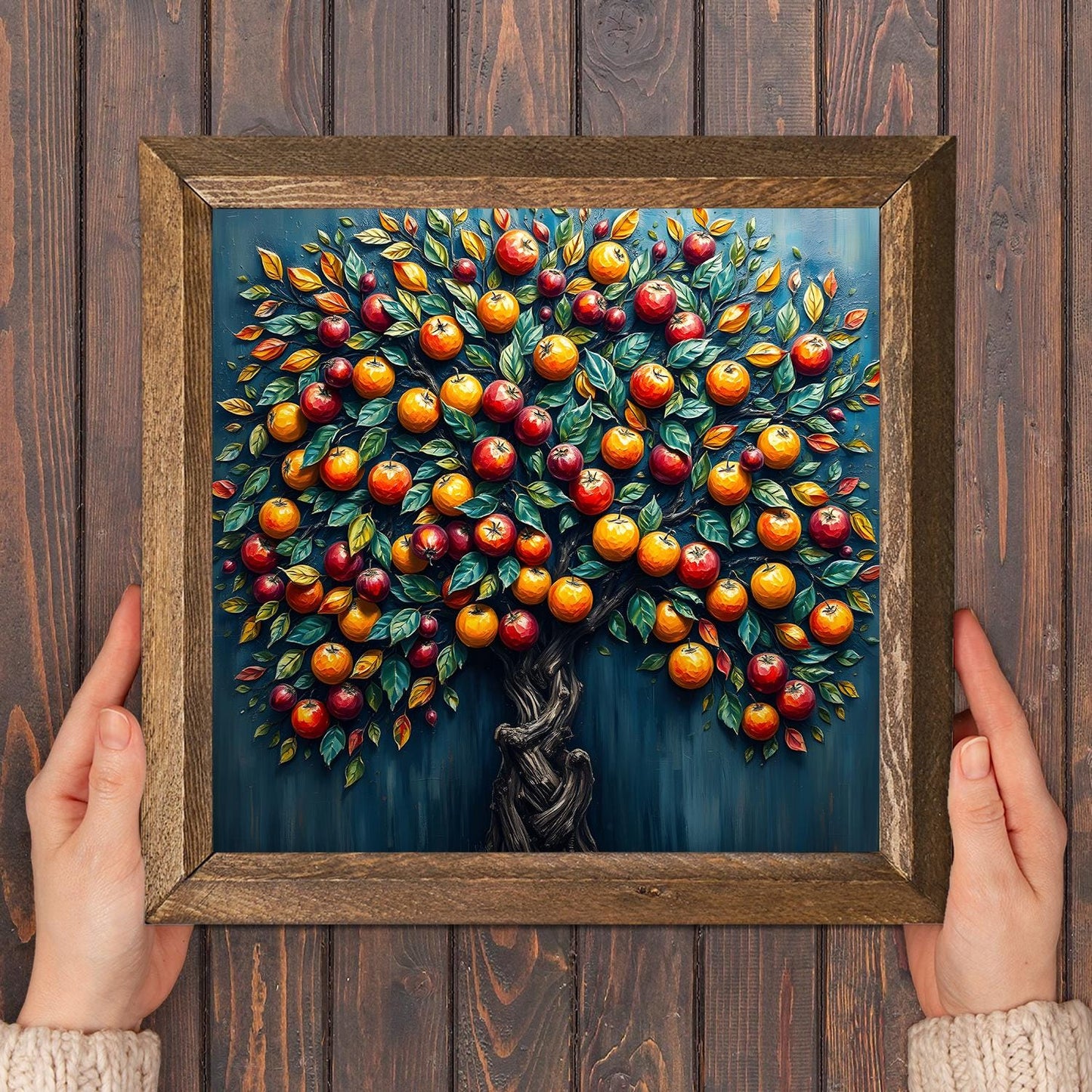 Fruity Natural Stone Wall Art - Floral Art | Artistry Home