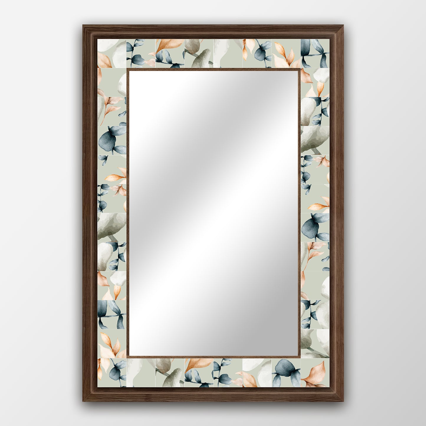 Pastel Leaves Mirror | Artistry Home