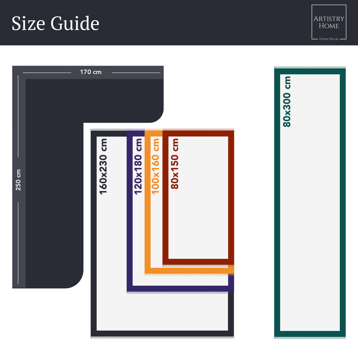 Rug Sizes | Artistry Home