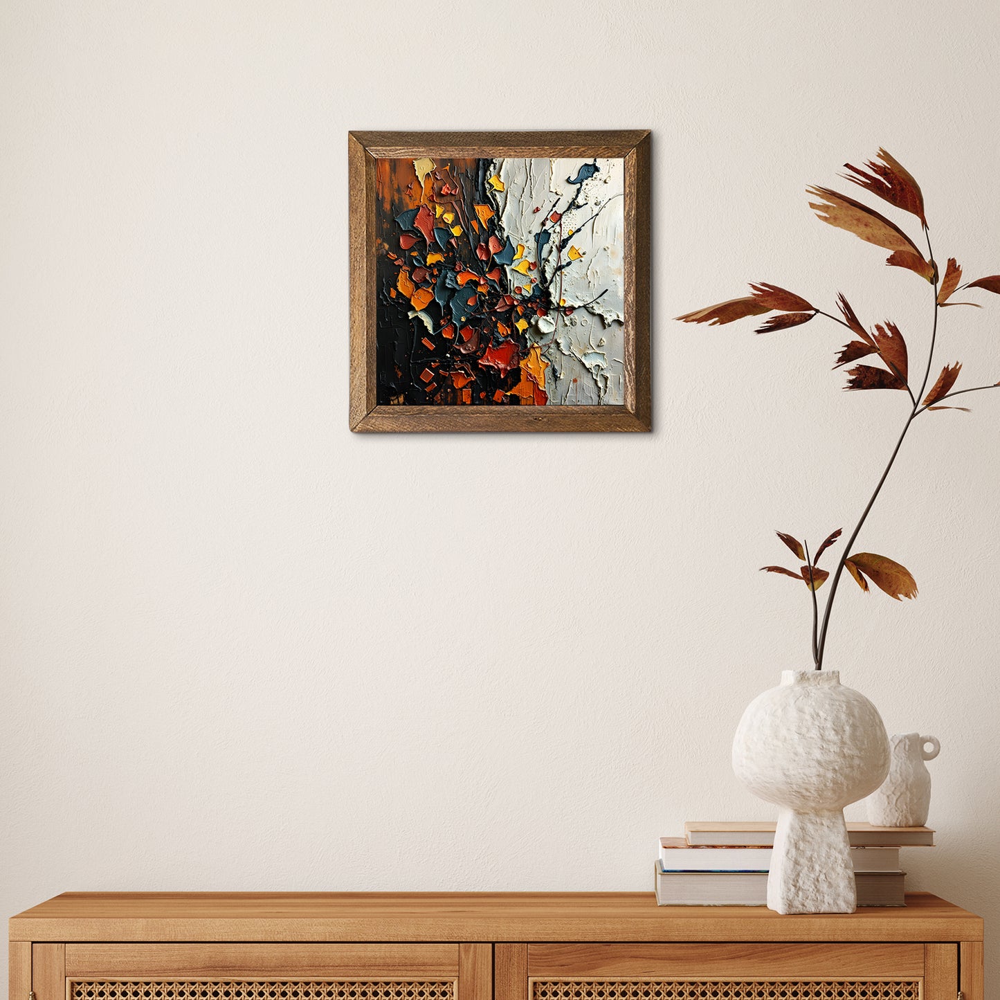 Modernism Natural Stone Wall Art - Single Frame | Artistry Home