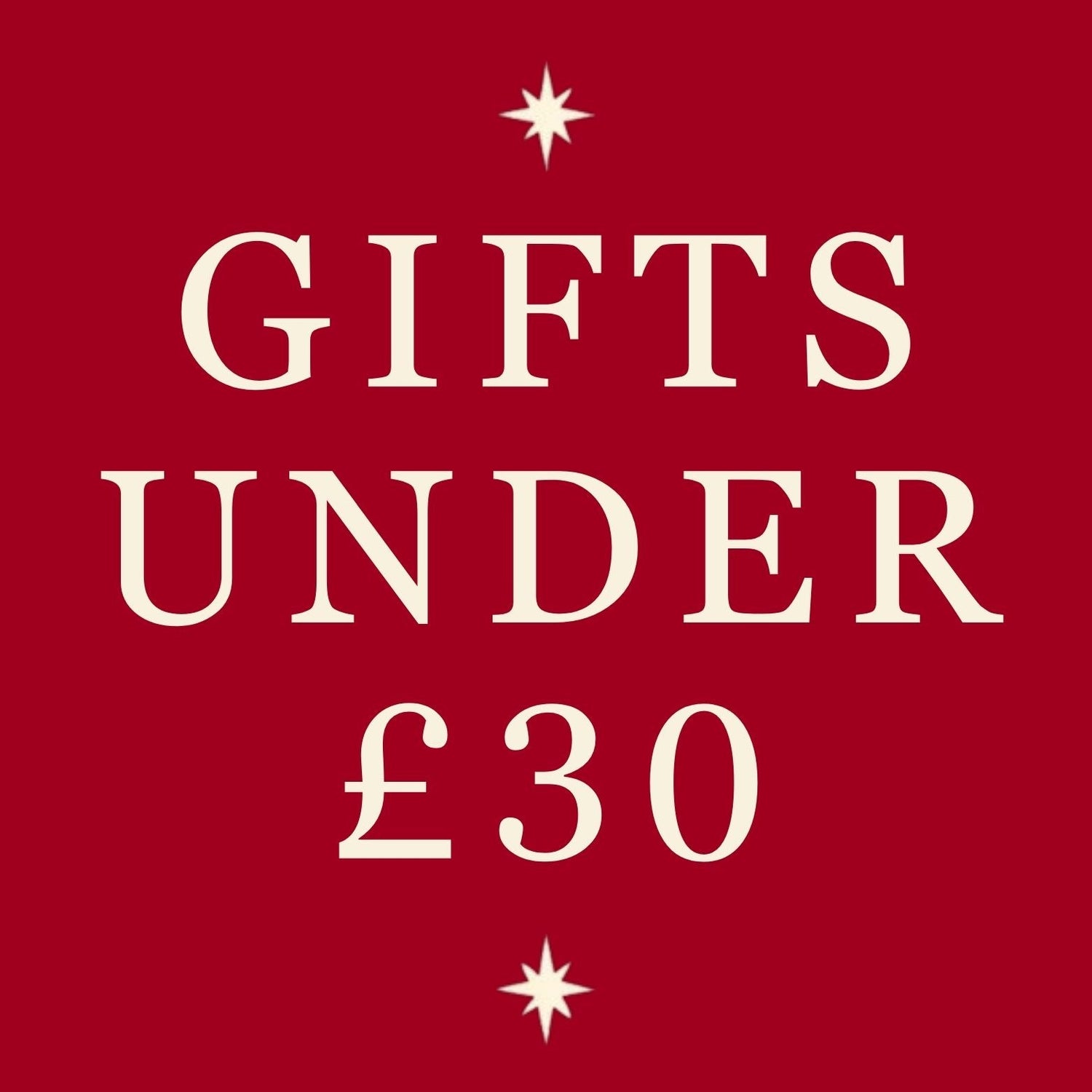Gifts Under £30