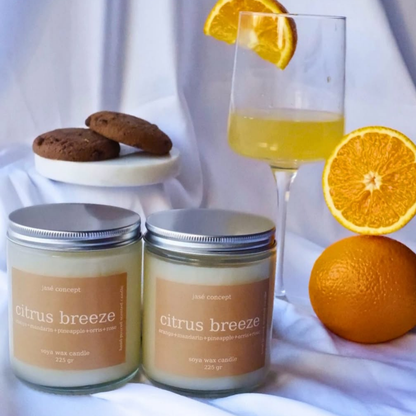 Citrus Breeze Soy Candle