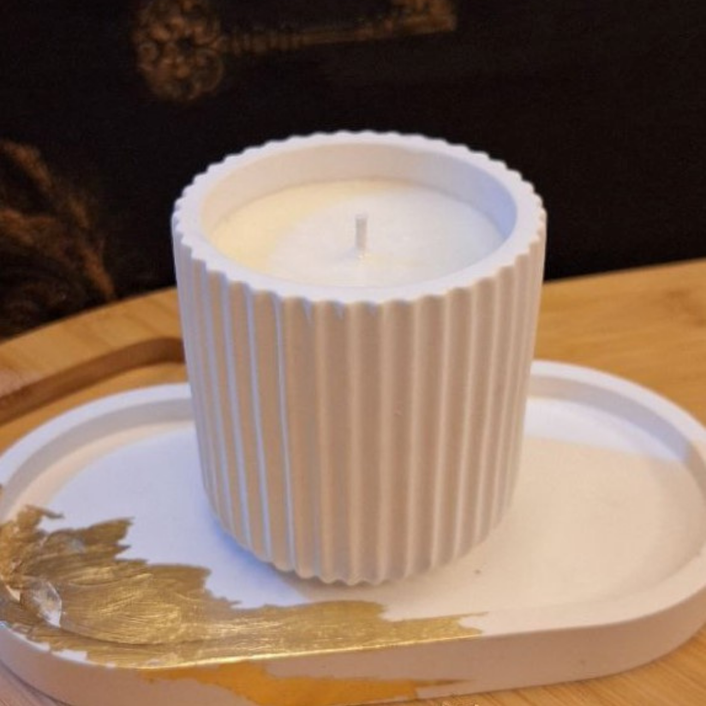 Golden Serenity - Soy Candle Duo