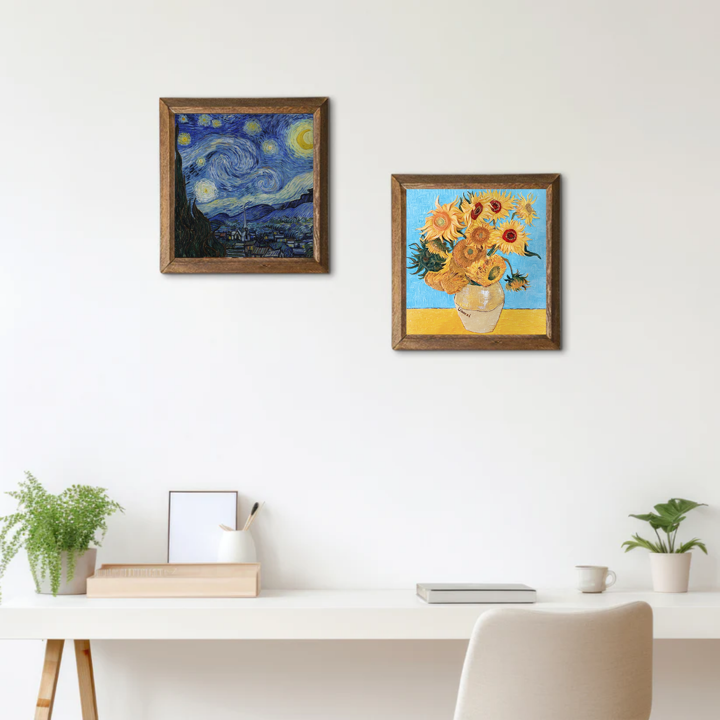 Van Gogh Celestia Duo Stone Wall Art