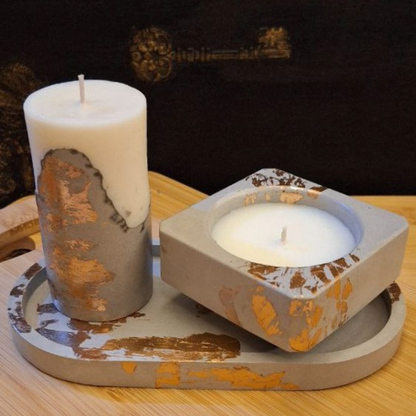 Gilded Earth -  Soy Candle Duo