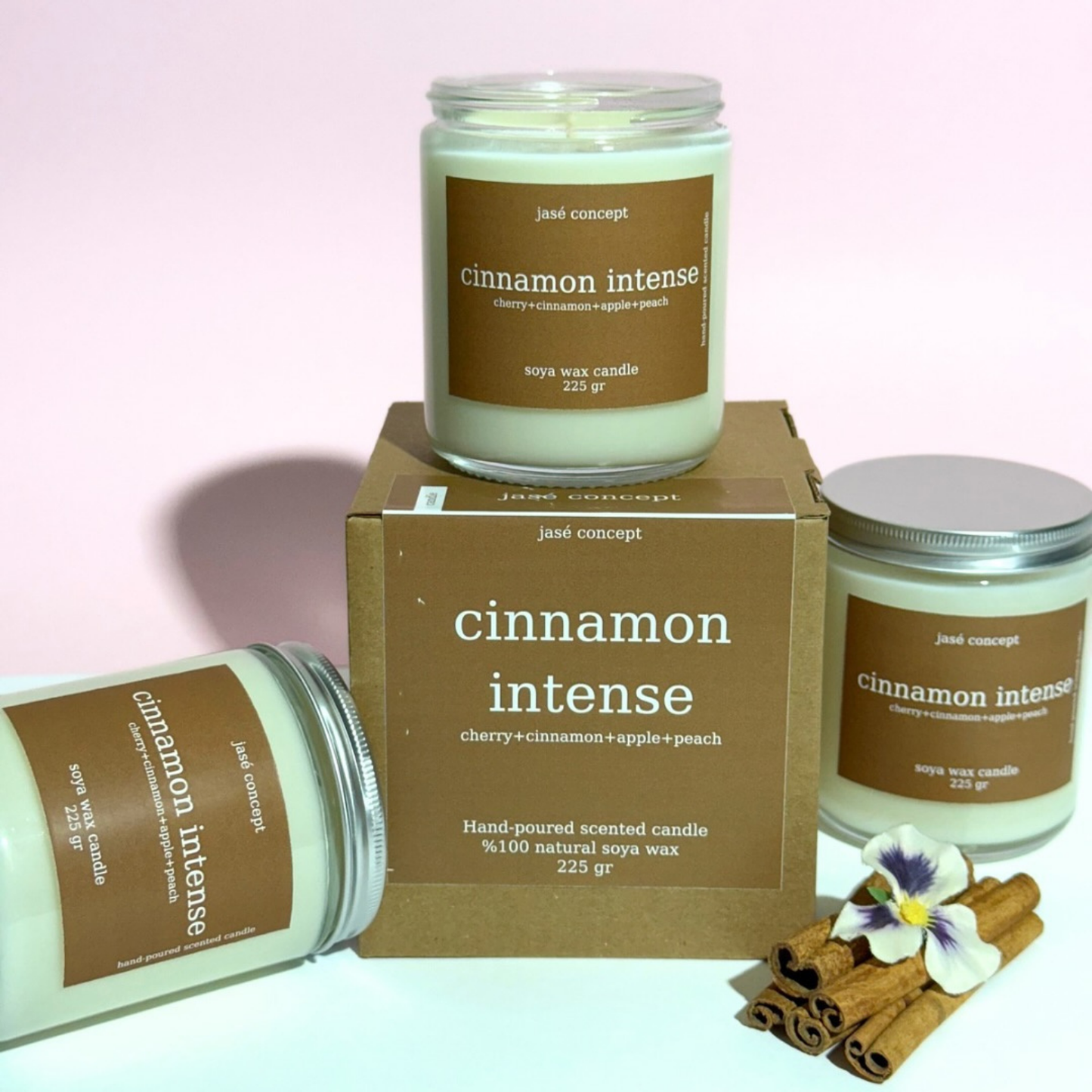 Cinnamon Intense Soy Candle