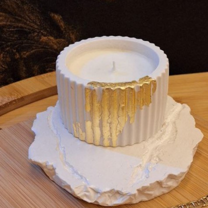 Golden Concrete – Soy Candle Set