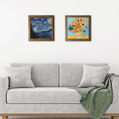 Van Gogh Celestia Duo Stone Wall Art