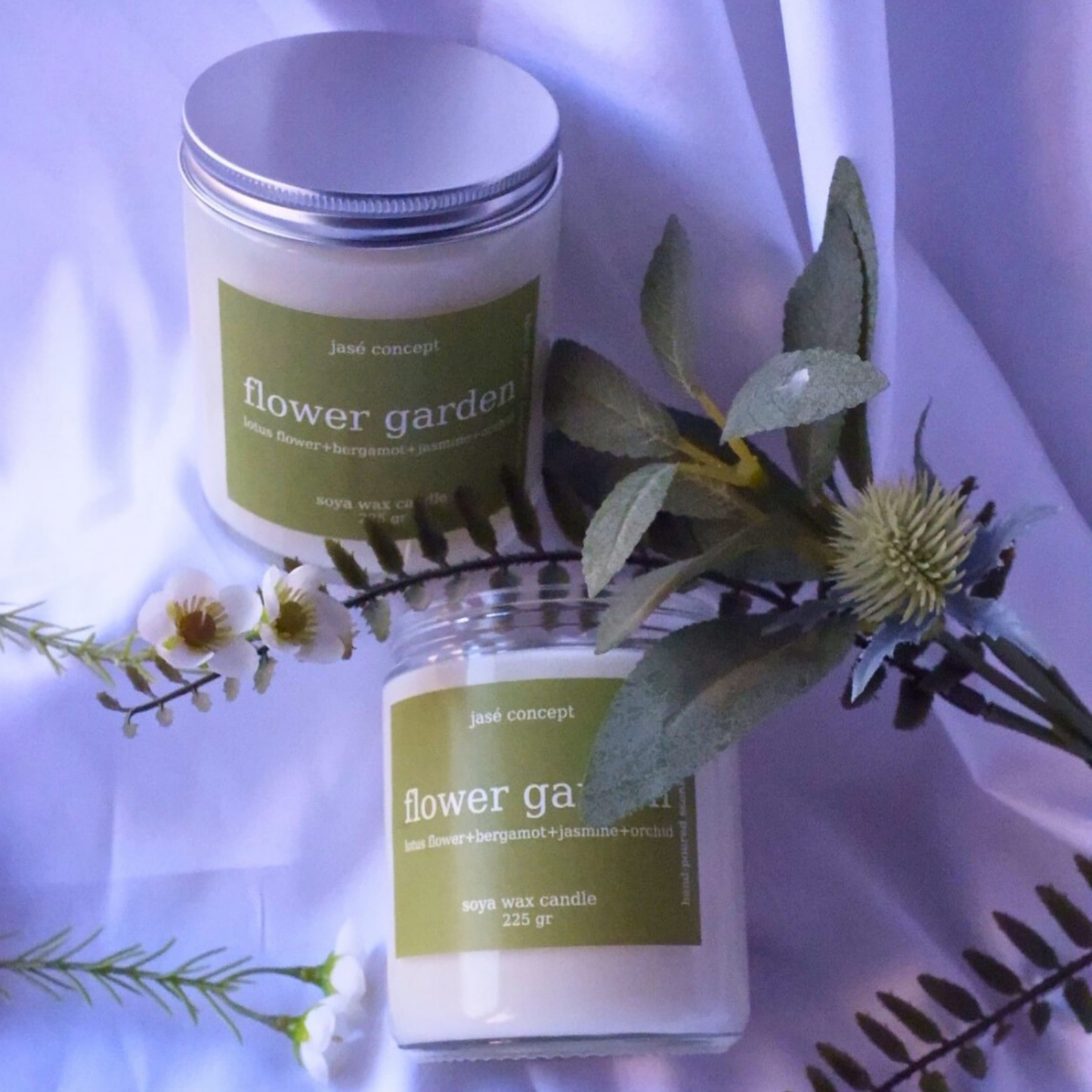 Flower Garden Soy Candle