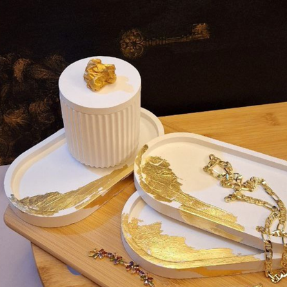 Golden Serenity - Soy Candle Duo