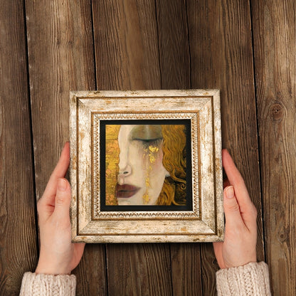 Golden Era Portrait Duo Stone Wall Art