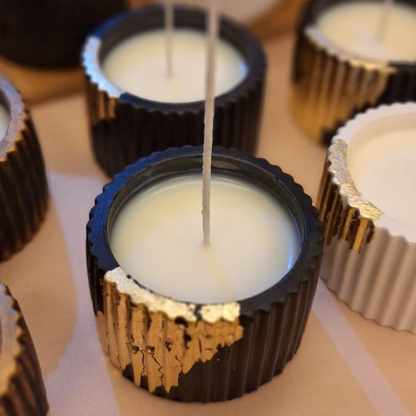 Golden Concrete – Soy Candle Set