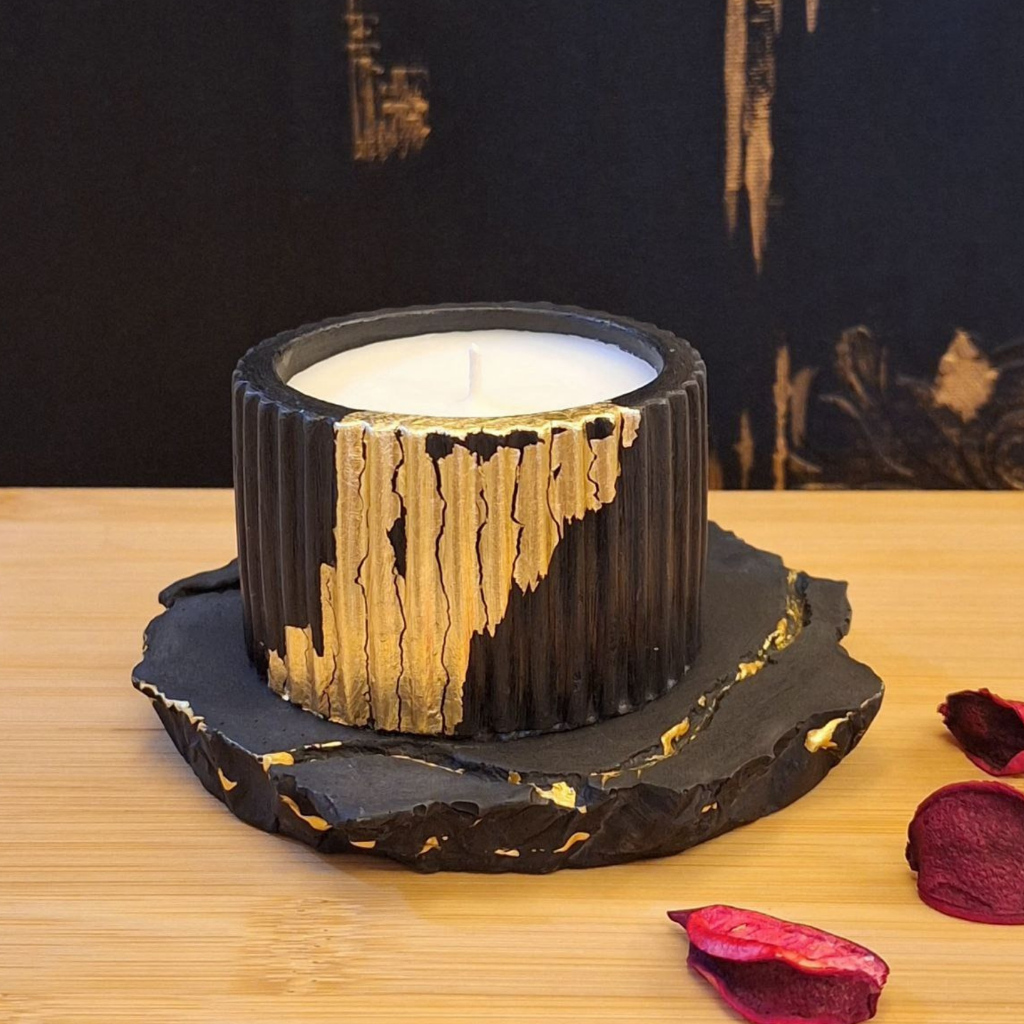Golden Concrete – Soy Candle Set