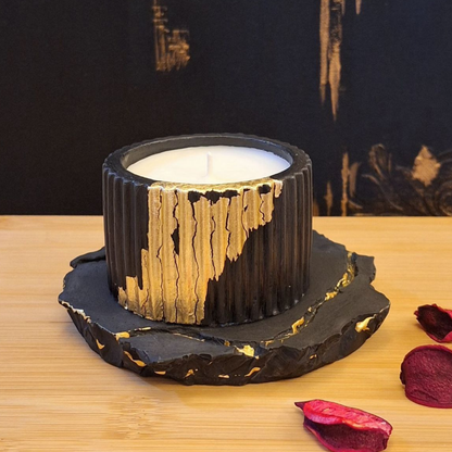 Golden Concrete – Soy Candle Set