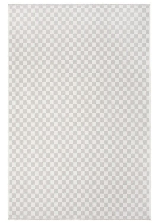 Ada Cream Washable Cotton Non-Slip, Non-Shedding Area Rug