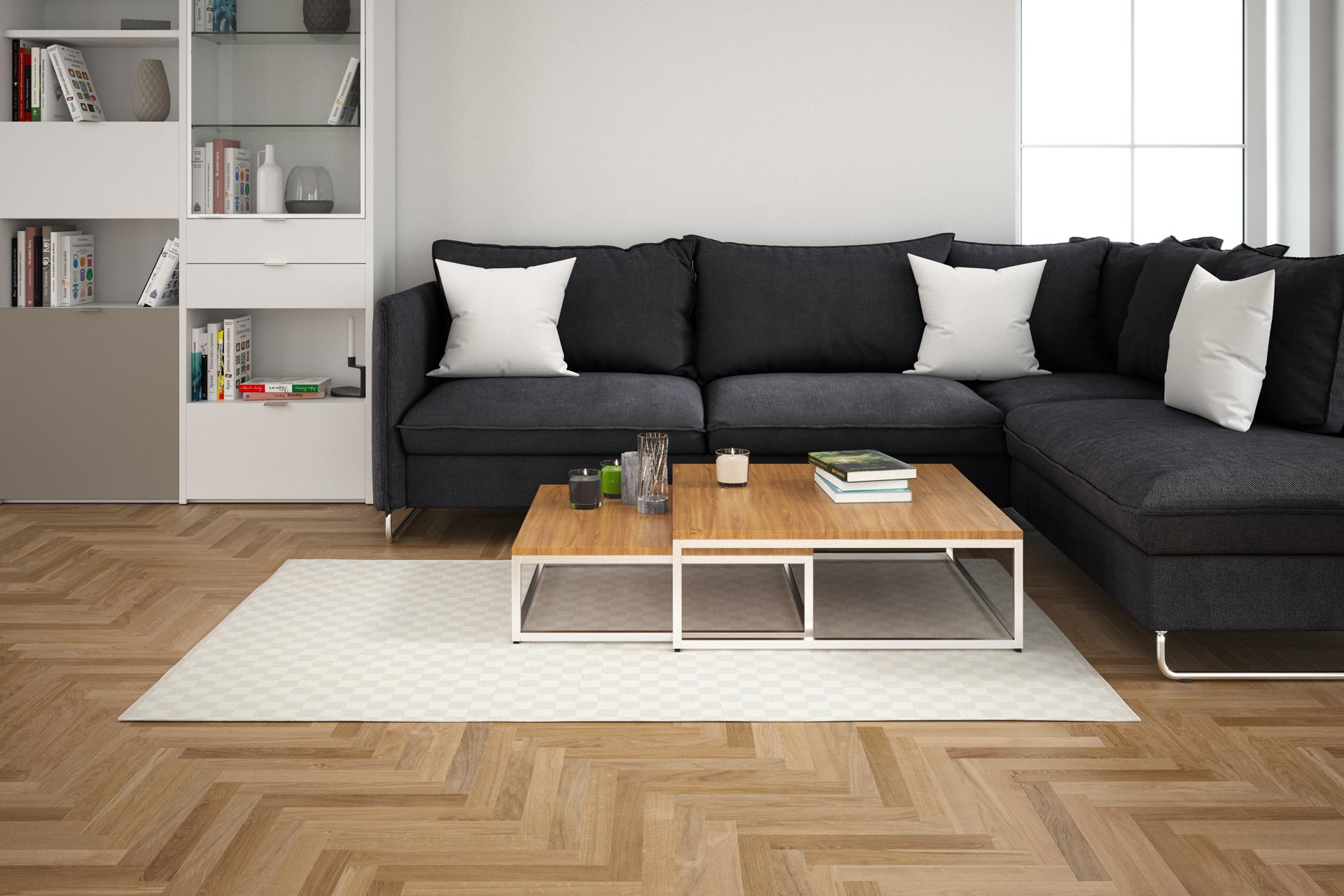 Ada Cream Rug - Carpet in Modern Interior | Artistry Home
